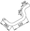 DINEX 50188 Exhaust Pipe